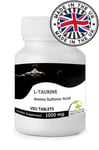 L-Taurine 1000mg 90 Veg Tablets Health Supplements