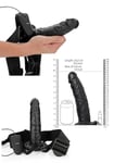 Vibromasseur réaliste cordon vaginal vibrant phallus anal faux pénis portable