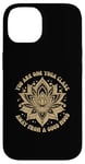 Coque pour iPhone 14 Amour de yoga et de méditation