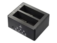 Renkforce Rf-5576398 Usb 3.2 Gen 1 (Usb 3.0 Sata 2 Porte Harddisk-Dockingstation 2.5 Tommer, 3.5 Tommer Med Clone-Funktion, Med Erase-Funktion