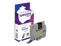 Wecare - Vit - Rulle (1,2 Cm X 8 M) 1 Kassett(Er) Etiketttejp - För Brother Pt-D210, D600, H110  P-Touch Pt-1005, 1880, E310, E800  P-Touch Cube Plus Pt-P710