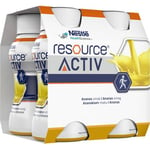 Resource Activ Ananassmak Näringsdryck 4 x 200 ml