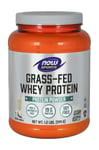 Now Foods - Grass-Fed Whey Protein, Creamy Vanilla - 545 g