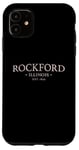 Coque pour iPhone 11 Rockford IL - Simple Rockford IL