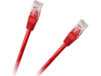 N Patchkabel Utp 8C Kontakt-Till-Kontakt-Kabel 3,0 M Cca Röd Cat.6E