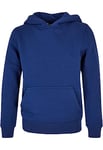 Urban Classics Boy's Basic Sweat Hoodie Hooded Sweatshirt, Space Blue, 146/152 cm