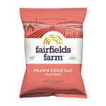 Fairfields Farm Crisps - Prawn Cocktail Hand Cooked Potato Crisps 36 x 40g