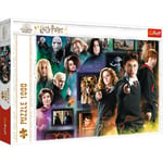 Trefl - Harry Potter Le Monde des Sorciers - 1000 Pièces, Puzzle avec des Héros, Ron, Hermione, Poudlard, Puzzle, Divertissement créatif, Cadeau, Amusement, Puzzles Classiques