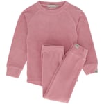 Gullkorn Jona fleece-sett til barn, LillaRosa