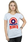 Captain America Project Rebirth Cotton T-Shirt