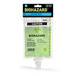 Mustard M 12009 Biohazard Poche de Boisson Réutilisable 3 x 13,5 x 26 cm