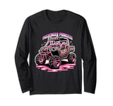 UTV SXS All-Wheel Drive Passenger Princess Driving Car Long Sleeve T-Shirt