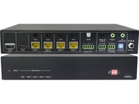 Vivolink Vlhdbsp1x4v2, Hdmi, 4X Rj-45, 1 X Hdmi, 3840 X 2160 Piksler, Sort, Metall