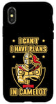 Coque pour iPhone X/XS Plans In Camelot Medieval Festival Knight King Arthur Legend