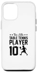 Coque pour iPhone 12/12 Pro Ce petit joueur de tennis de table a 10 ans