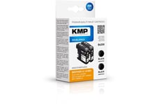 KMP DOUBLEPACK B62DX - 2 pakker - sort - kompatibel - blækpatron (alternativ til: Brother LC-223BK)