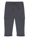 Mango Cotton Jogger Cargo Trousers Grå