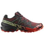 Salomon Speedcross 6 Men Mörkbrun / Klarröd Mörkrödbrun UK 9/EU 43 1/3 - Fri frakt