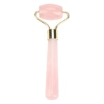 Rose Quartz Slimming Face Beauty Massage Roller Skincare Relax Tool