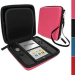 Hard Case EVA Protector et couverture rigide pour Nintendo 2DS rose