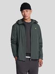 Lyle & Scott Lyle &amp; Scott Zip Through Hooded Jacket, Dark Grey, Size Xl, Men