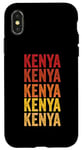 Coque pour iPhone X/XS Pays Kenya, Kenya