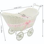 BABY SHOWER PRAM HAMPER WICKER BASKET XMAS PARTY GIFTS BOYS GIRLS NEW BORN BABY