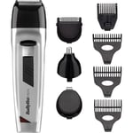 Babyliss Men 8 IN 1 Grooming Kit Nose Body Hair Clipper Beard Trimmer - 7056NU