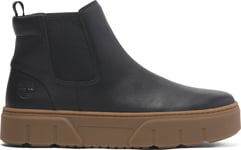 Timberland Mid Pull On Sneaker Black Full Grain, 39.5