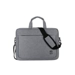 ZYDP Laptop Shoulder Bag Compatible 13 Inch for MacBook Pro Air, Notebook Handbag Case Cover with Adjustable Strap (Color : Gray, Size : 13 inches)