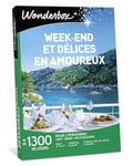 Wonderbox Week-End Et Délices en Amoureux - Coffret Cadeau Idée Cadeau Séjours