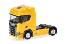 herpa Scania CS 20 HD Tracteur Miniature Jaune ginster Miniature à l'échelle 1:87 Fabriqué en Allemagne Plastique Normal