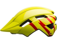 Bell Kask juniorski BELL SIDETRACK II strike gloss hi-viz red roz. Uniwersalny (50–57 cm) (NEW)