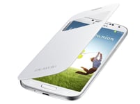 S-VIEW Samsung Galaxy S4 Premium Cover - White  EF-CI950BWEGWW