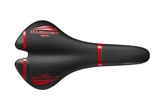 Selle San Marco Aspide Full Fit Racing Saddle Black/Red Wide (L1)