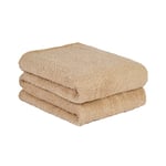 Brentfords Teddy Fleece Blanket Large Throw Over Bed, Latte - 200 x 240cm