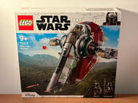 LEGO Star Wars 75312 Boba Fett's Starship Brand New Sealed Retired Set