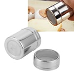 (L)Stainless Steel Fine Mesh Powder Shaker Chocolate Coffee Sifter For MA