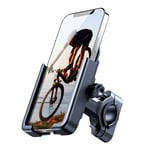 Wozinsky Metal Bike Smartphone Styre Mount - Svart - TheMobileStore Mobilhållare