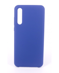 Coque Silicone Gomme Intérieur Façon Velours Huawei P20 Pro - Bleu Nuit