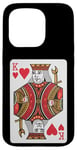 iPhone 15 Pro King Of Hearts Valentines Day Cool V-Day Couple Matching Case