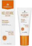 Heliocare Gelcream Colour Light SPF 50 50ml / Sun Cream For Face / Daily UVA... 