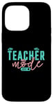 Coque pour iPhone 14 Pro Max Mode Enseignant Off Happy Last Day Of School Summer Break Drôle