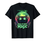 Halloween Brew Up Some Magic Cauldron Forest T-Shirt