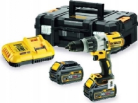 DEWALT 18V 95/66Nm 3-växlad borr-/skruvdragare 2 x 6.0Ah TSTAK-kartong DCD996T2