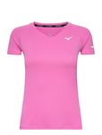 Sun Protect Tee Sport T-shirts & Tops Short-sleeved Pink Mizuno