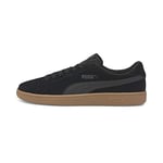 PUMA Mixte Smash V2 Baskets, Puma Noir Puma Noir, 38 EU