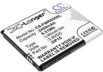 Batteri DP15 for T-mobile, 3.8V, 2450 mAh