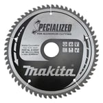 MAKITA ACCESSOIRES Lame Carbure 190 mm B-09597 Specialized Aluminium pour scies circulaires