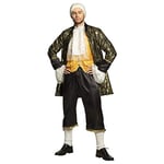 Boland - Costume Baroque, Veste, Gilet, Jabot, Manchettes et Pantalon, Costume pour Homme, médiéval, fête à thème, Carnaval